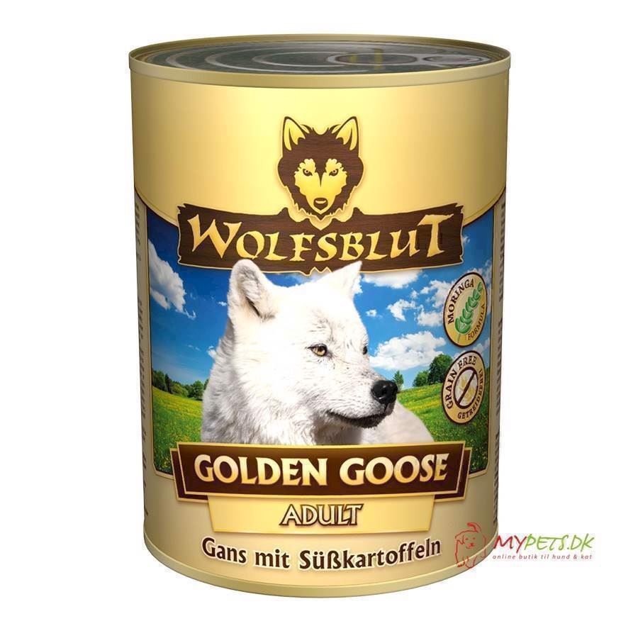 WolfsBlut Golden Goose Adult dåsemad, 395g