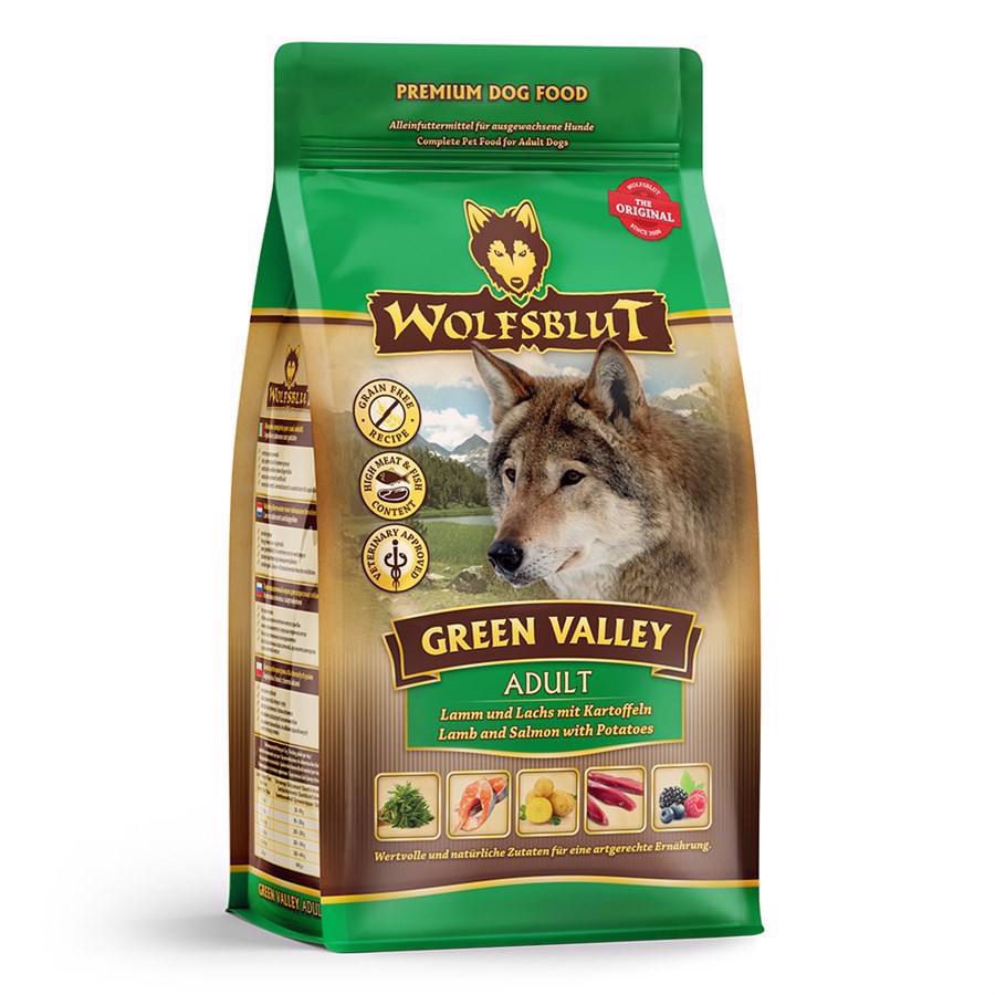 Wolfsblut Green Valley Adult med lam & fisk, 400g