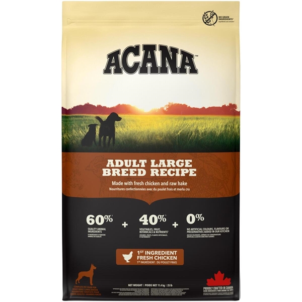 Acana Adult Large Breed Recipe, 11.4 kg