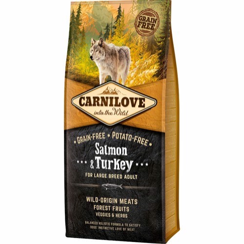 Carnilove Adult LB Salmon & Turkey, 12 kg