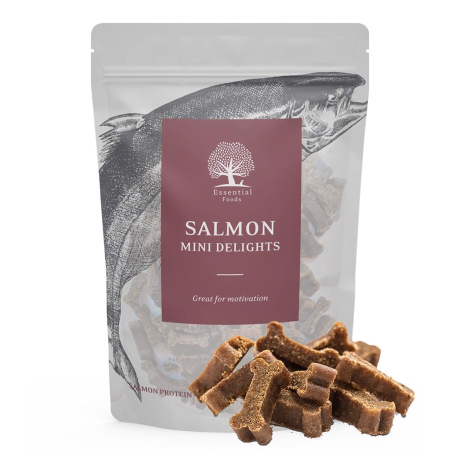 Essential Salmon Mini Delights, 100 gr